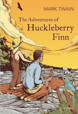 The Adventures of Huckleberry Finn - Mark Twain - cover