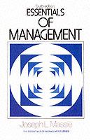 Essentials of Management - Joseph L. Massie - cover