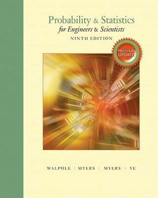 Probability & Statistics for Engineers & Scientists, Mylab Statistics Update with Mylab Statistics Plus Pearson Etext -- Access Card Package - Ronald Walpole,Raymond Myers,Sharon Myers - cover
