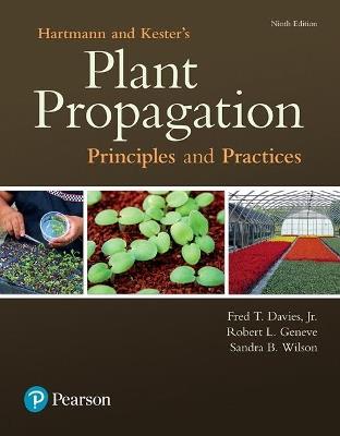 Hartmann & Kester's Plant Propagation: Principles and Practices - Hudson Hartmann,Dale Kester,Fred Davies - cover