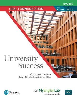 University Success Oral Communication Advanced, Student Book with MyLab English - Pearson - cover