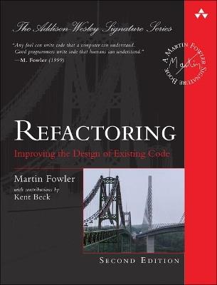 Refactoring: Improving the Design of Existing Code - Martin Fowler - cover