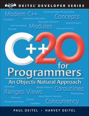 C++20 for Programmers: An Objects-Natural Approach - Paul Deitel,Harvey Deitel - cover