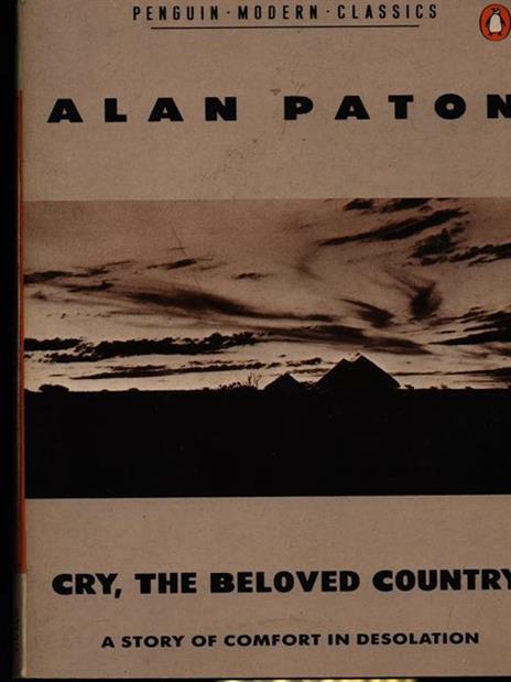 Cry, the beloved country - Alan Paton - copertina
