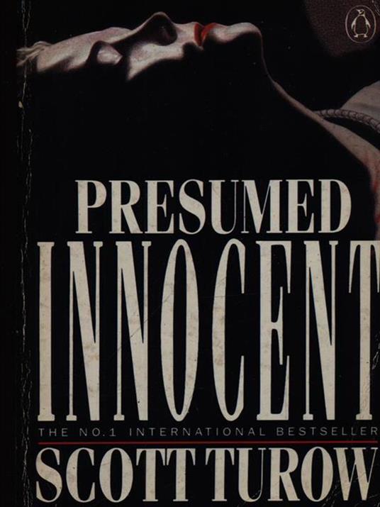 Presumed innocent - Scott Turow - copertina