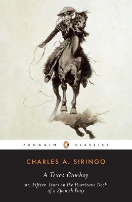 A Texas Cowboy: or, Fifteen Years on the Hurricane Deck of a Spanish Pony - Charles A. Siringo - cover