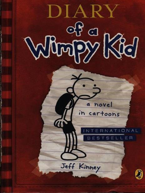 Diary Of A Wimpy Kid (Book 1) - Jeff Kinney - cover