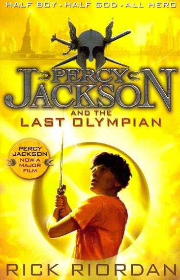 Percy Jackson and the Last Olympian (Book 5) - Rick Riordan - cover