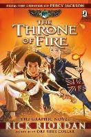 The Throne of Fire: The Graphic Novel (The Kane Chronicles Book 2) - Rick Riordan - cover