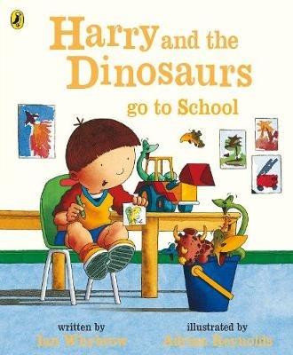 Harry and the Dinosaurs Go to School - Ian Whybrow - cover