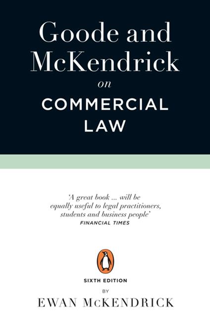 Goode and McKendrick on Commercial Law