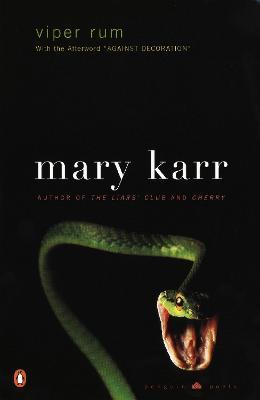 Viper Rum - Mary Karr - cover