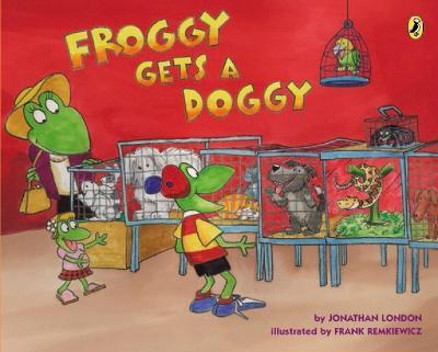 Froggy Gets a Doggy - Jonathan London - cover