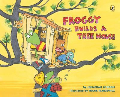 Froggy Builds a Tree House - Jonathan London - cover