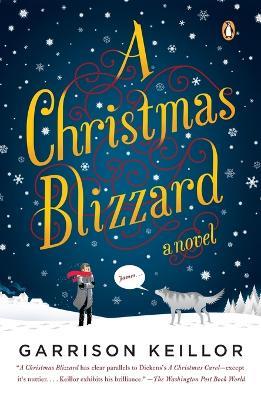 A Christmas Blizzard - Garrison Keillor - cover