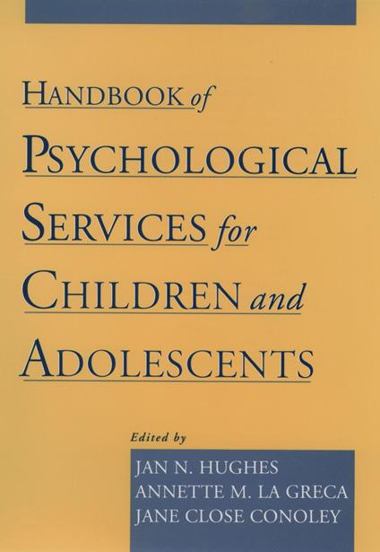 Handbook of Psychological Services for Children and Adolescents