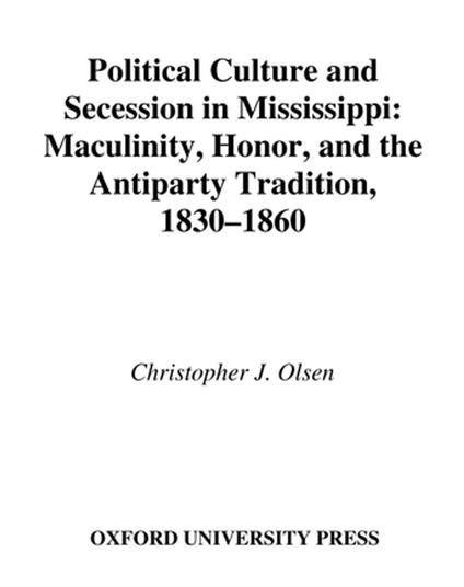 Political Culture and Secession in Mississippi