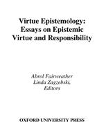 Virtue Epistemology