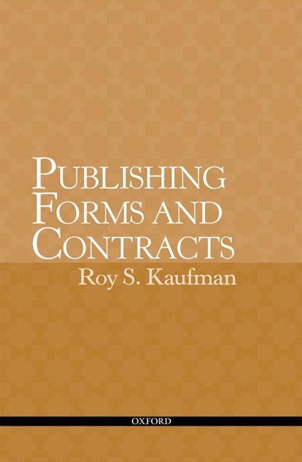 Publishing Forms and Contracts