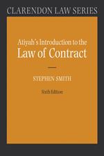 Atiyah's Introduction to the Law of Contract