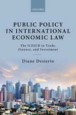 Public Policy in International Economic Law