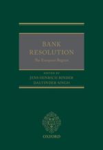 Bank Resolution: The European Regime