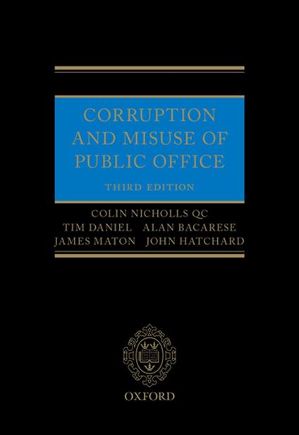 Corruption and Misuse of Public Office