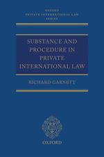 Substance and Procedure in Private International Law