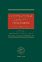 International Criminal Procedure