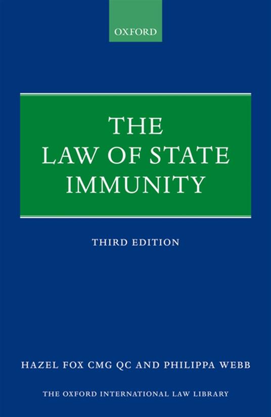 The Law of State Immunity