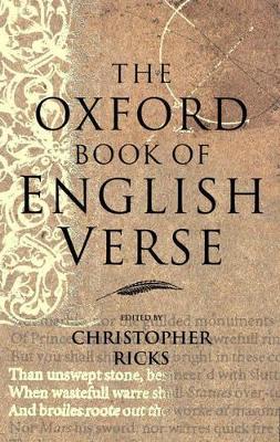 The Oxford Book of English Verse - cover