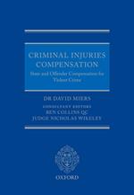 Criminal Injuries Compensation