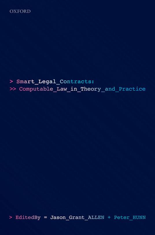 Smart Legal Contracts