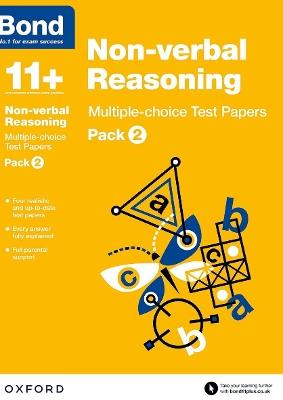 Bond 11+: Verbal Reasoning: Multiple-choice Test Papers: For 11+ GL assessment and Entrance Exams: Pack 2 - Frances Down,Bond 11+ - cover