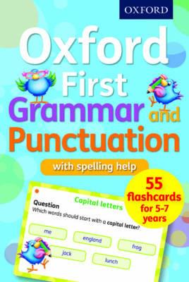 Oxford First Grammar and Punctuation Flashcards - Jenny Roberts - cover