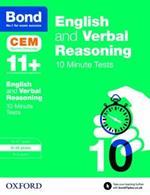 Bond 11+: English & Verbal Reasoning: CEM 10 Minute Tests: 9-10 years