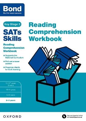 Bond SATs Skills: Reading Comprehension Workbook 8-9 Years - Michellejoy Hughes,Bond 11+ - cover