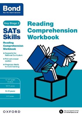 Bond SATs Skills: Reading Comprehension Workbook 9-10 Years - Michellejoy Hughes - cover