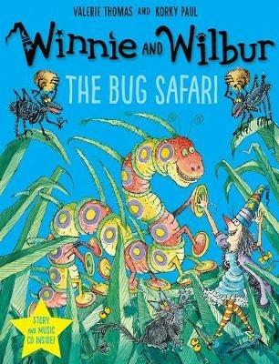 Winnie and Wilbur: The Bug Safari pb&cd - Valerie Thomas - cover