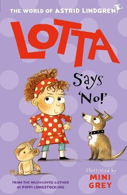 Lotta Says 'No!' - Astrid Lindgren - cover