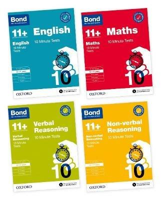 Bond 10 Minute Tests 10-11+ years Pack - Various - cover