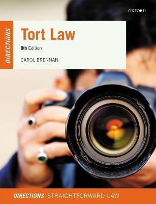 Tort Law Directions - Carol Brennan - cover