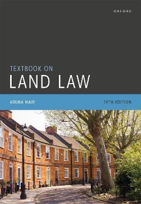 Textbook on Land Law - Aruna Nair - cover