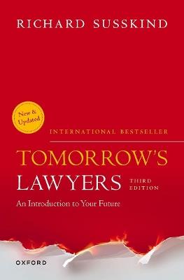 Tomorrow's Lawyers: An Introduction to your Future - Richard Susskind - cover