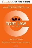 Concentrate Questions and Answers Tort Law: Law Q&A Revision and Study Guide - Karen Dyer,Anil Balan - cover