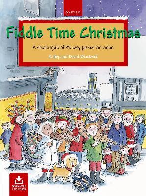 Fiddle Time Christmas - Kathy Blackwell,David Blackwell - cover