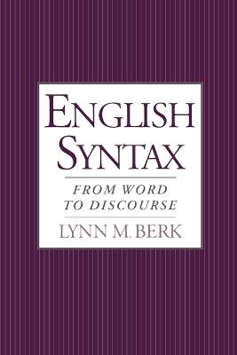 English Syntax - Berk - cover