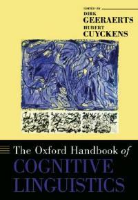 The Oxford Handbook of Cognitive Linguistics - cover
