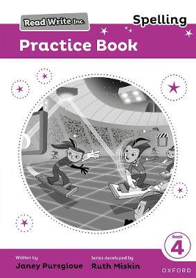 Read Write Inc. Spelling: Read Write Inc. Spelling: Practice Book 4 (Pack of 30) - Janey Pursglove,Jenny Roberts - cover