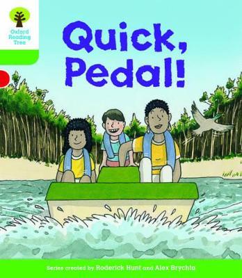 Oxford Reading Tree Biff, Chip and Kipper Stories Decode and Develop: Level 2: Quick, Pedal! - Roderick Hunt - cover